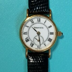 VINTAGE Tiffany & Co 14K Yellow Gold Watch